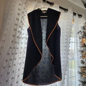 THML Black Long Vest